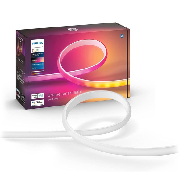 NIB Phillips Hue gradient light 6ft with bridge and base kit smart led strip - Picture 8 of 8